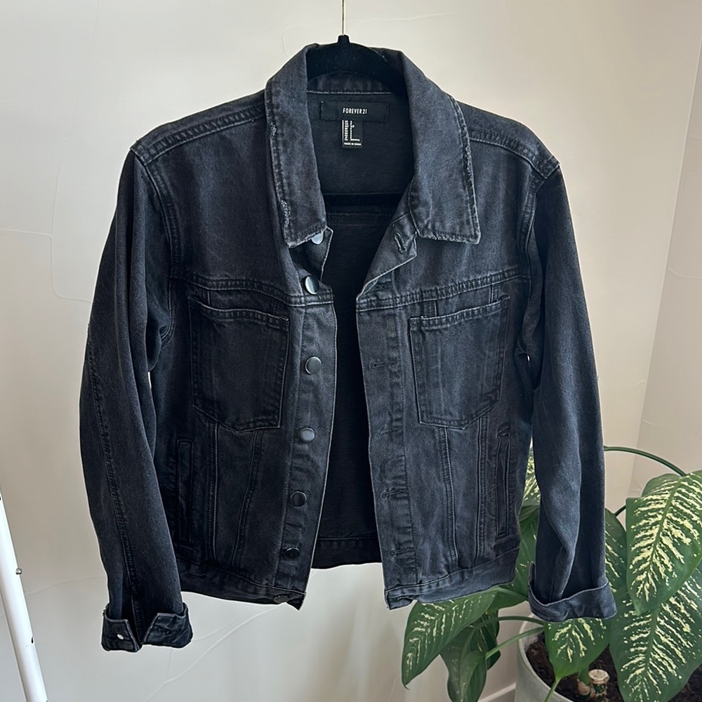 forever 21 denim jacket